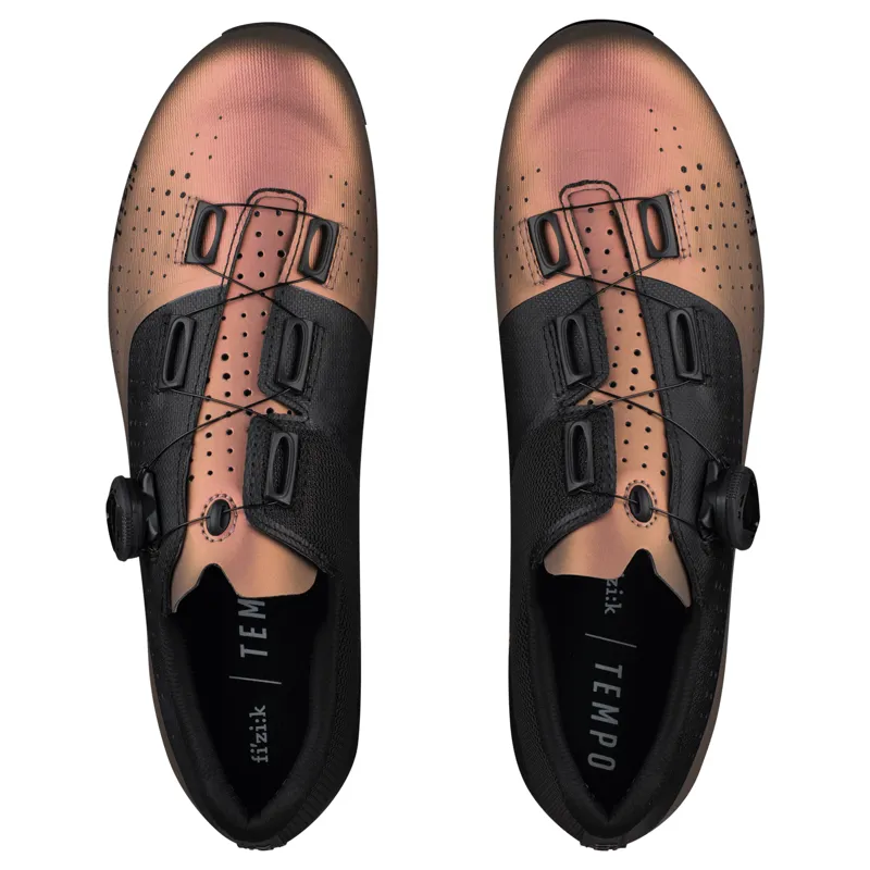 Fizik R4 Tempo Overcurve Road Shoes - Iridescent Copper Black-1