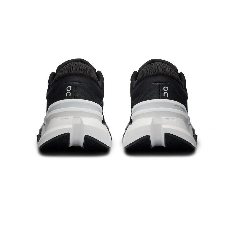 On Cloudflyer 5 Womens Road Running Shoe - Black White-3