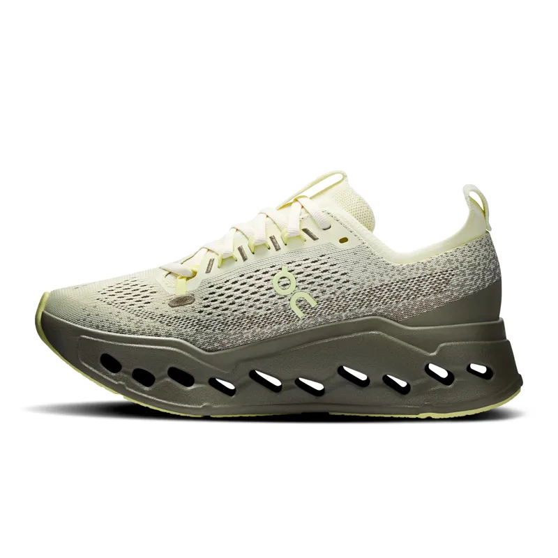 Cloudsurfer Max Womens Road Running Shoes - Seedling Olive-4