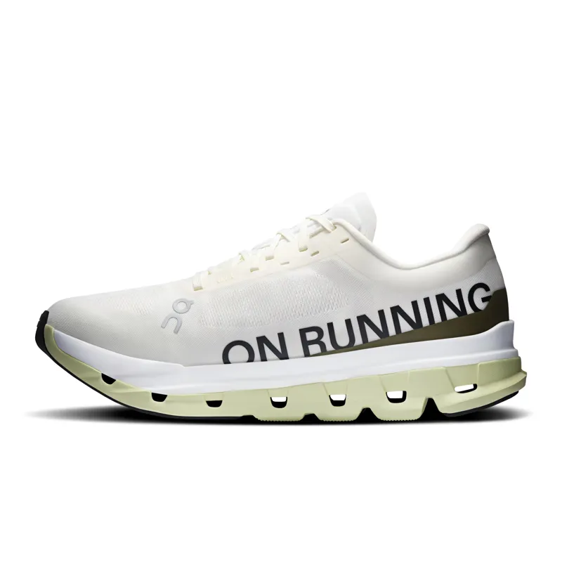On Running Cloudflow 5 Mens Road Running Shoe - Ivory Linen-4