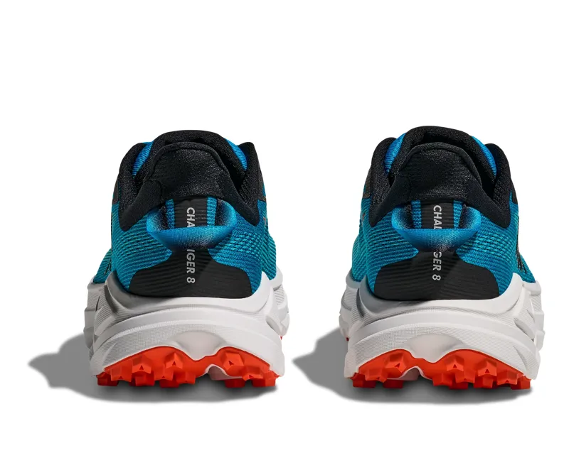 Hoka Challenger 8 ATR Mens Mixed Terrain Running Shoe - Skyward Blue White-2