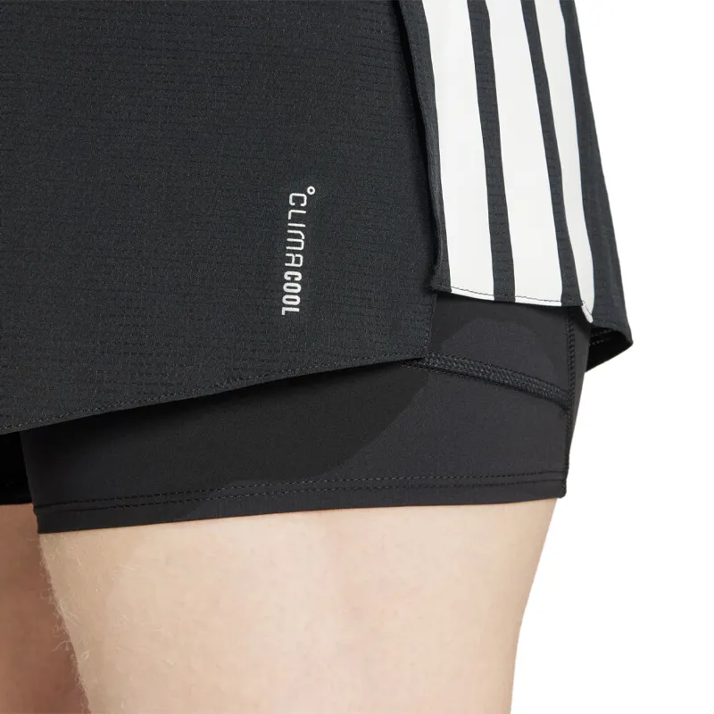 Adidas Adizero 2-in-1 Gel Pocket Running Shorts - Black-4