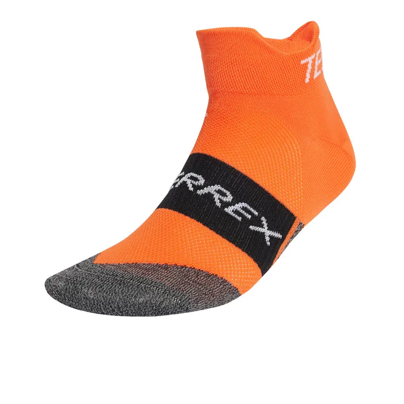 Adidas Terrex HEAT.RDY Trail Running Speed Ankle Socks - Orange