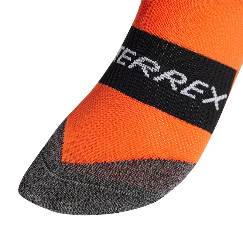Adidas Terrex HEAT.RDY Trail Running Speed Ankle Socks - Orange-2