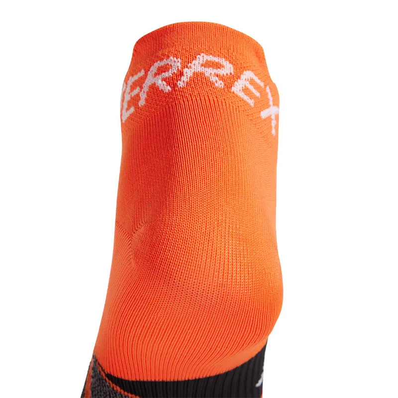 Adidas Terrex HEAT.RDY Trail Running Speed Ankle Socks - Orange-3