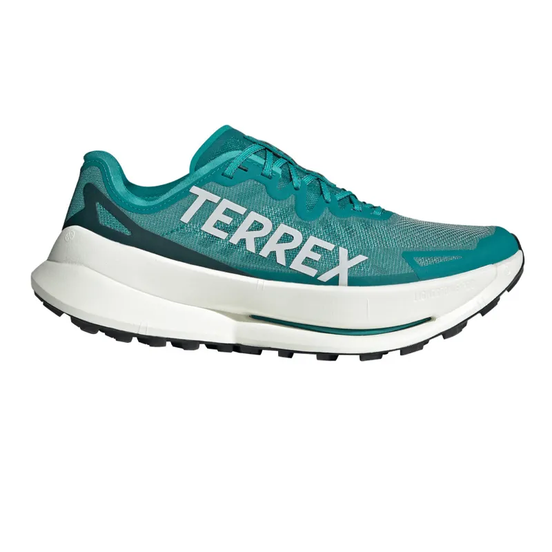 Adidas Terrex Agravic Speed Ultra Mens Trail Running Shoes - Pure Teal Grey One Aurora Ivy