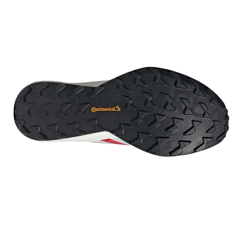 Adidas Terrex Agravic Speed Trail Running Shoes - Pure Ruby Grey One Lucid Red-1