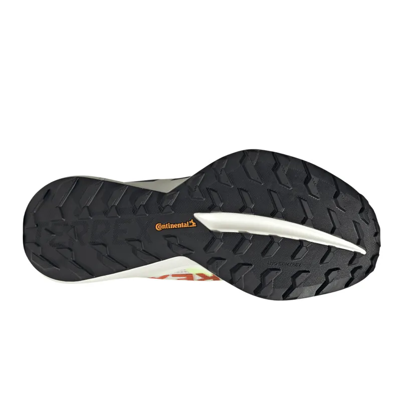 Adidas Terrex Agravic Speed Ultra 2 Mens Trail Running Shoes - Cloud White Black Orange-1