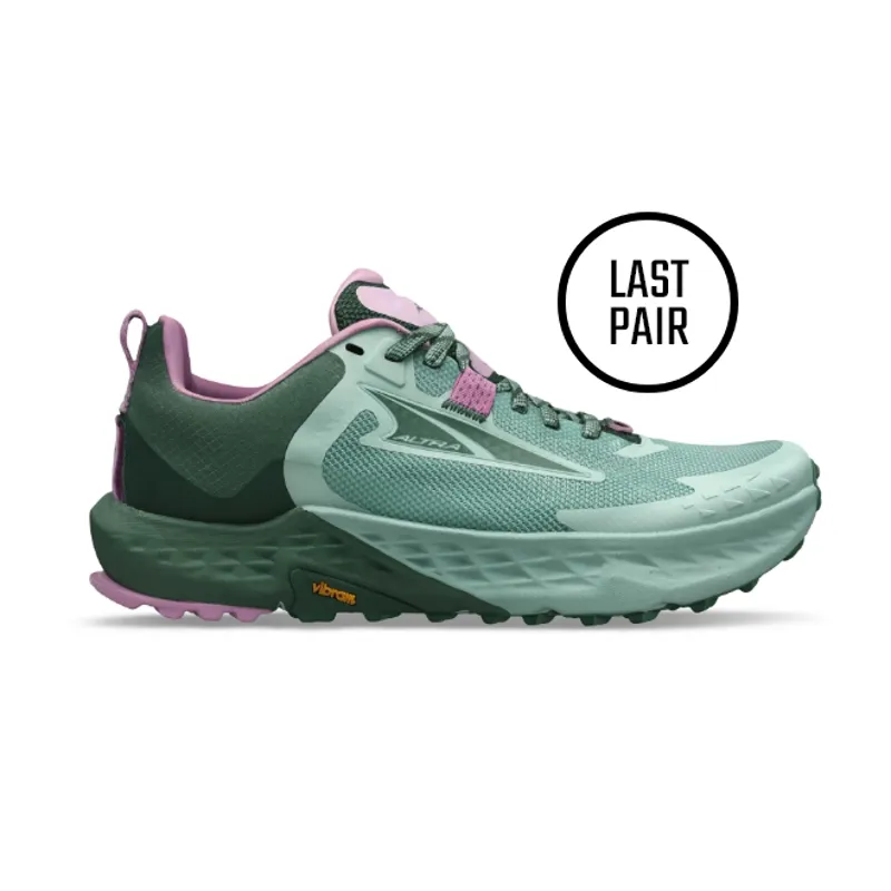 Altra Timp 5 Womens Trail Running Shoes - Green Forest - UK5.5