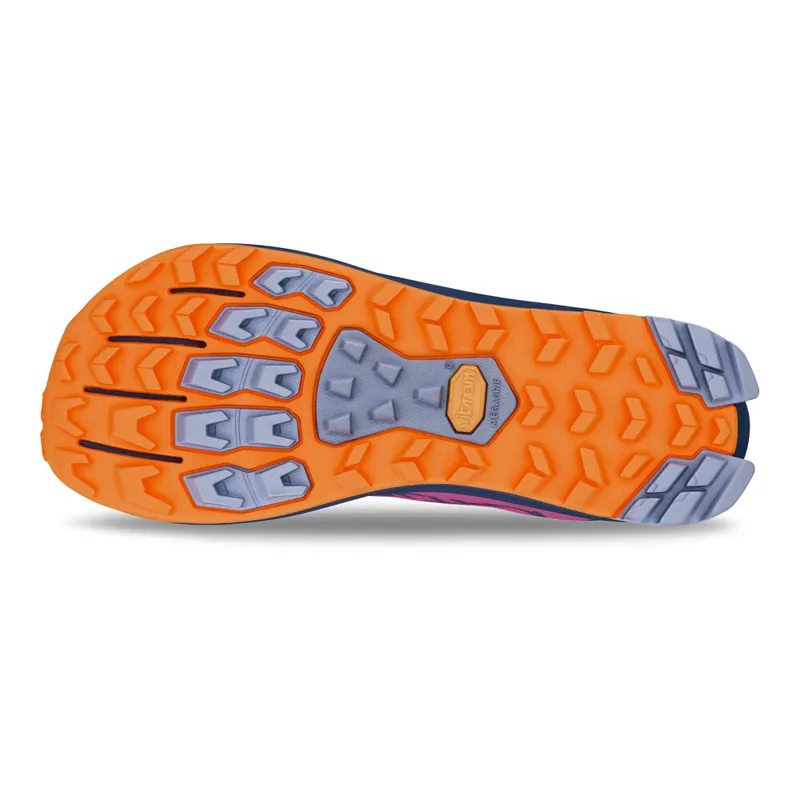 Altra Lone Peak 9 Plus Womens Trail Running Shoes - Purple Orange-2