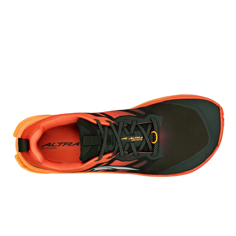 Altra Lone Peak 9+ Mens Trail Running Shoe - Black Orange-2