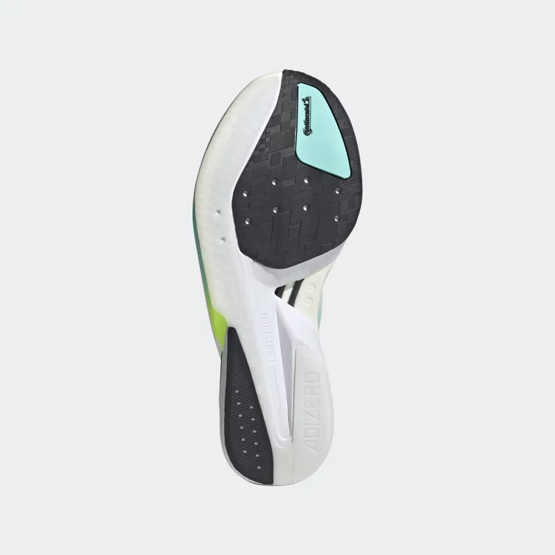 Adidas Adizero Boston 13 Men's Flash Aqua Cloud White Lucid Lemon-2