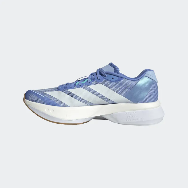 Adidas Adizero Boston 13 Womens Road Running Shoe - Blue Fusion Zero Metalic-4