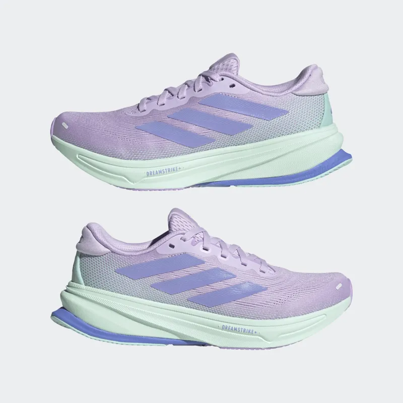 Adidas Supernova Rise 2 Womens Ice Lavendar Blue Spark Powder Plum-9