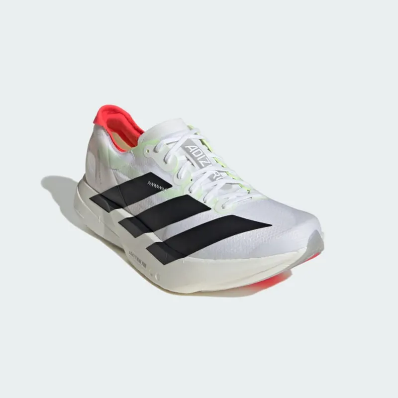 Adidas Adios Pro 4 Road Running Shoe Cloud White Core Black Silver Metallic-3
