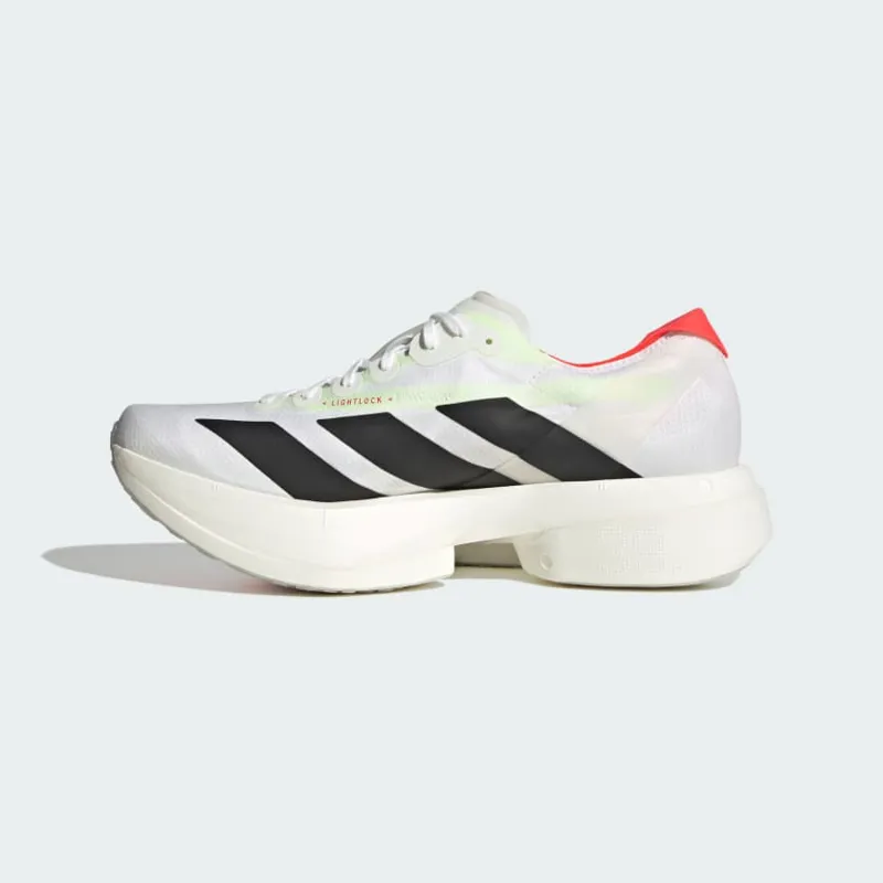 Adidas Adios Pro 4 Road Running Shoe Cloud White Core Black Silver Metallic-5