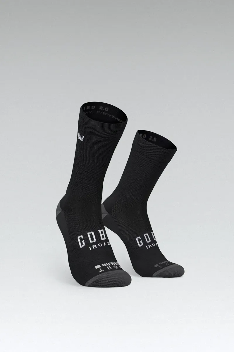 Gobik Iro 2.0 Logo Sock - Black