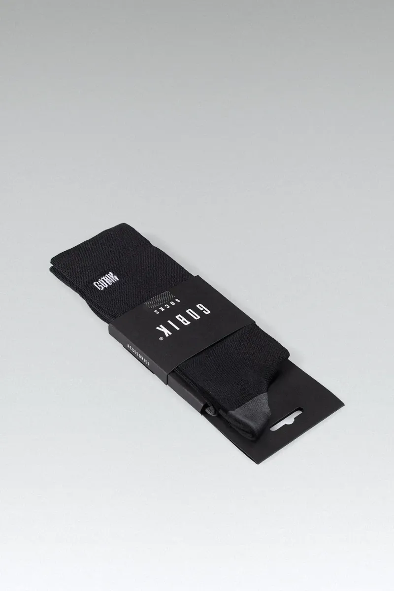 Gobik Iro 2.0 Logo Sock - Black-1