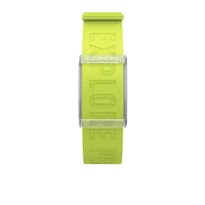 Coros Heart Rate Monitor - Lime Yellow-2