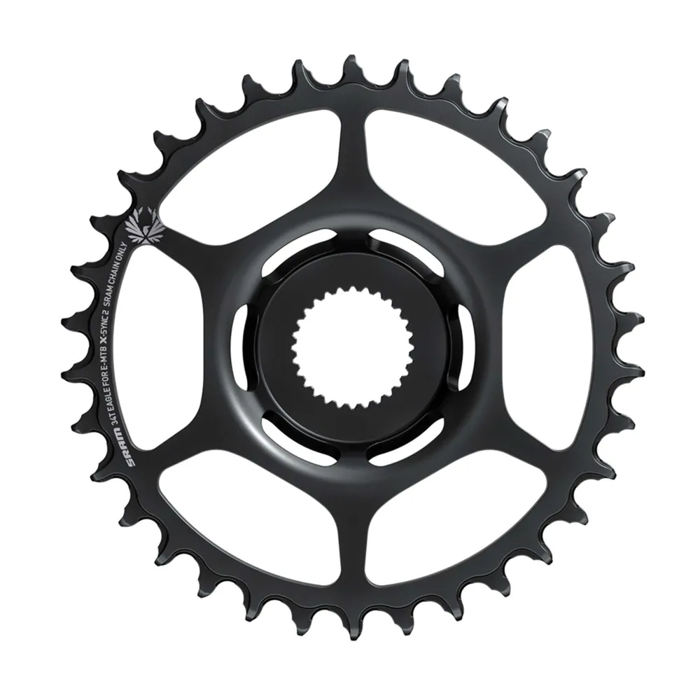 Sram Chain Ring X-Sync 2 Steel Eagle Bosch gen4 Direct Mount b148: BLACK 36t