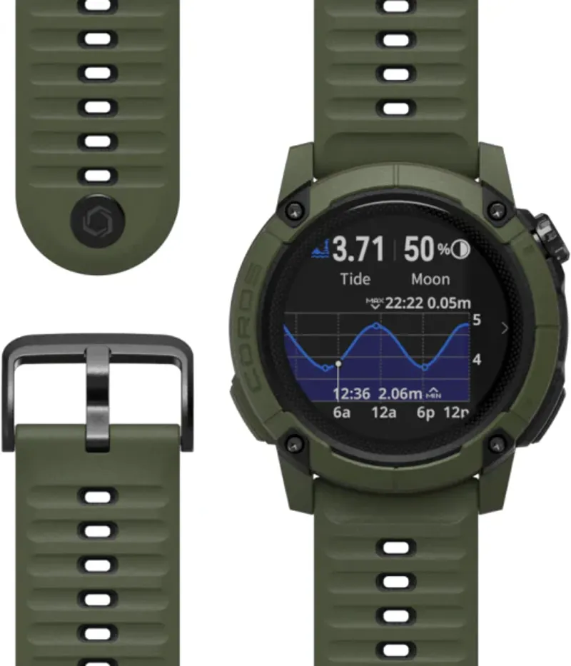 Coros Nomad Outdoor Adventure Sport Watch - Green-3