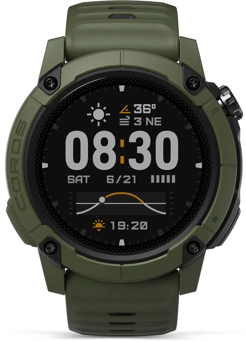 Coros Nomad Outdoor Adventure Sport Watch - Green-5