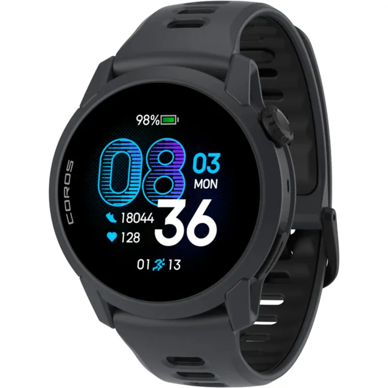 Coros Pace 4 Sports GPS Watch Silicone Black-1