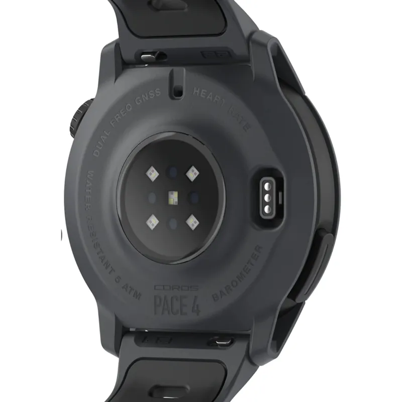 Coros Pace 4 Sports GPS Watch Silicone Black-2
