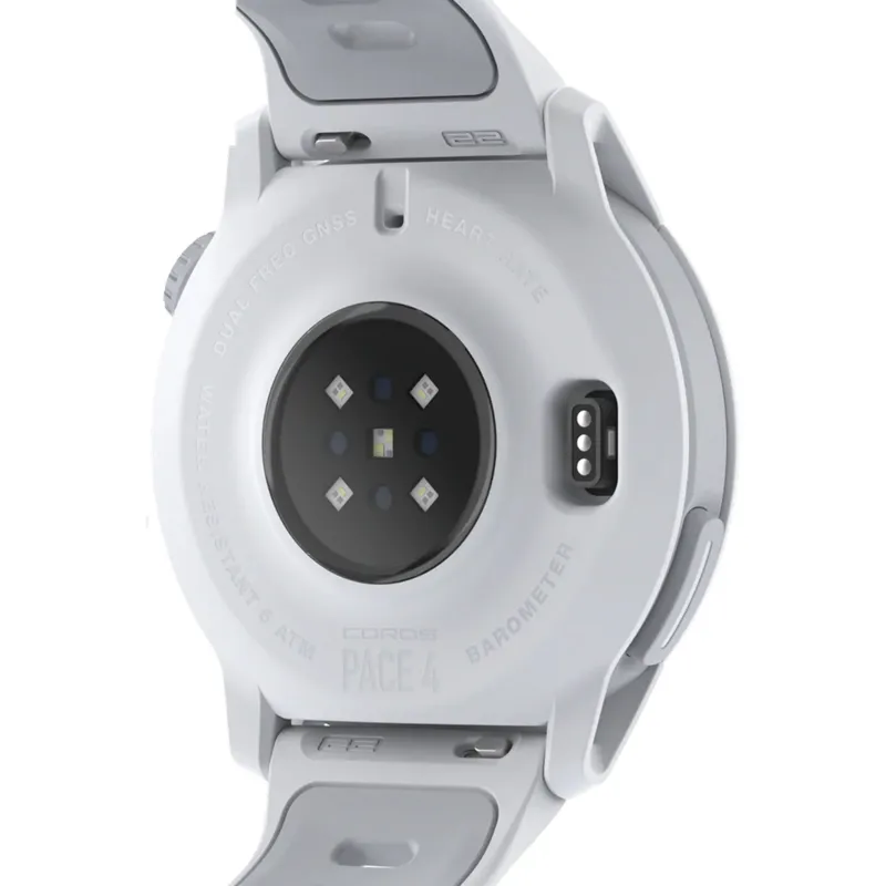 Coros Pace 4 Sports GPS Watch Silicone White-2