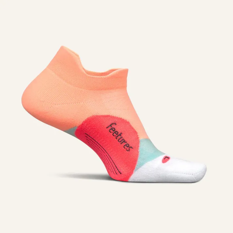 Feetures Elite Light Cushion No Show Tab Sock - Vibrant Reef