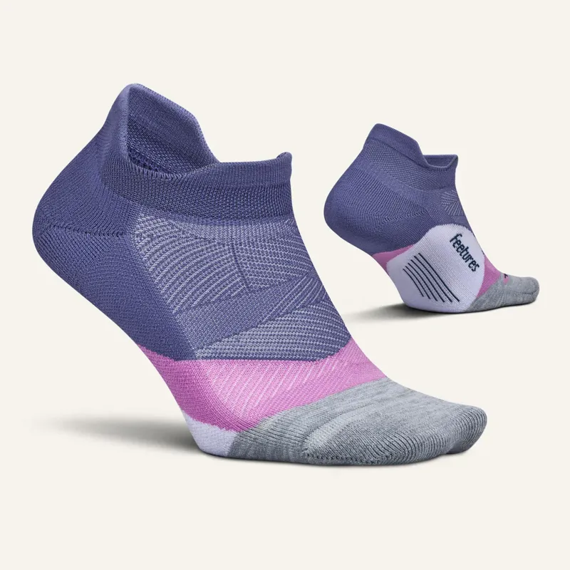 Feetures Elite Light Cushion No Show Tab Sock - Future Dusk-1