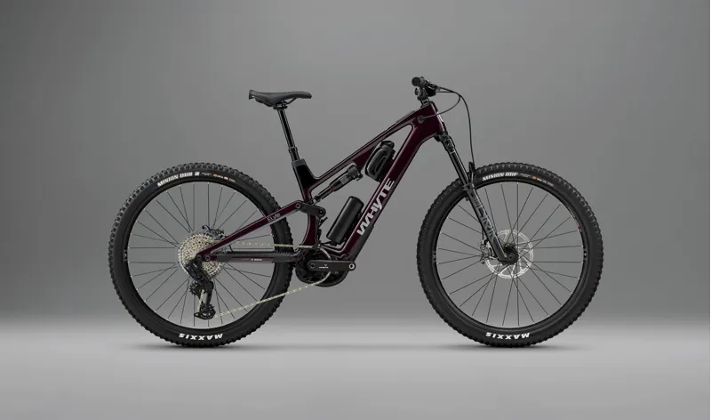 2025 Whyte ELyte Evo RS Trail Enduro Electric Mountain Bike - Purple Black - Medium-1