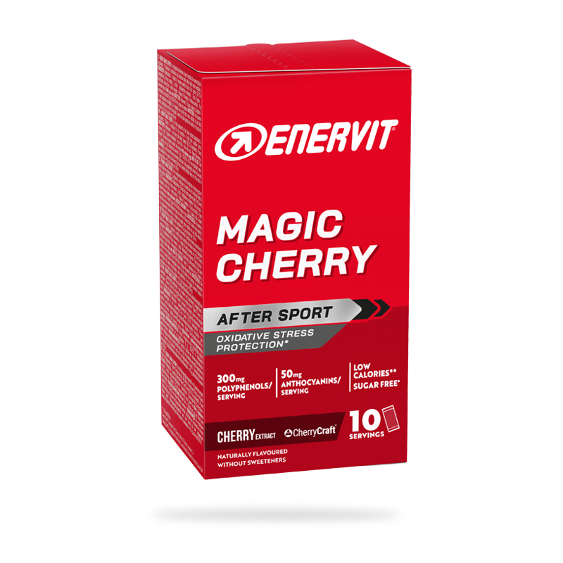 Enervit Magic Cherry Recovery Drink Powder 10 pack