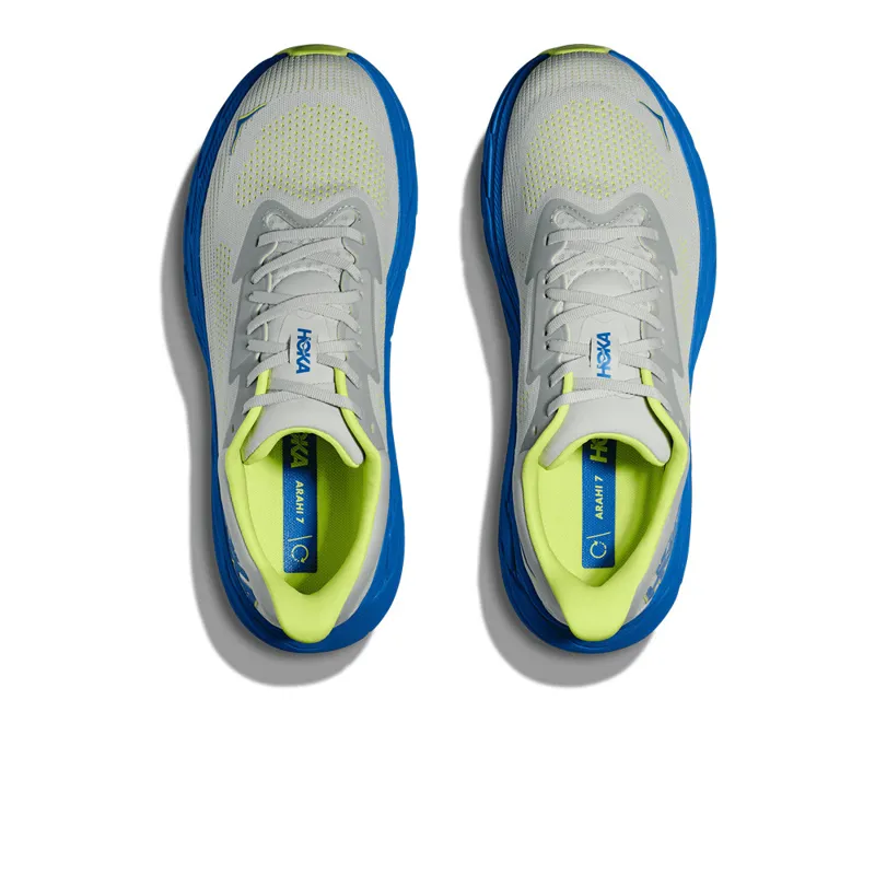 Hoka Arahi 7 Road Running Shoe - Stardust Electric Cobalt-2