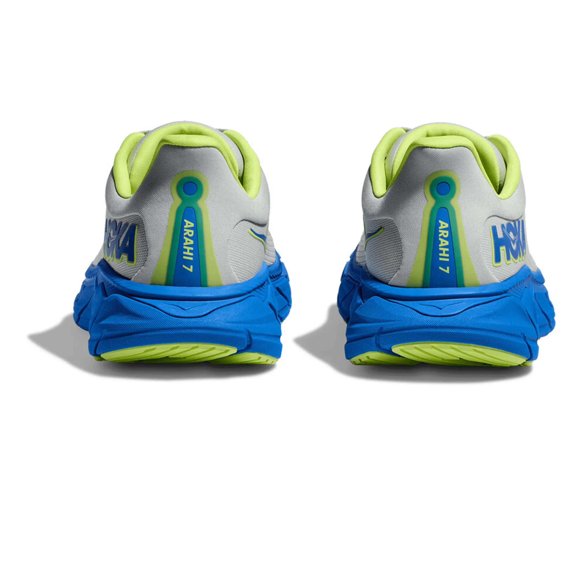 New Men\'s HOKA Arahi 7 Running Shoes Size 9.5 Stardust/Electric Cobalt Hoka Arahi 7 Running Shoes [Wide] - Men main image 3