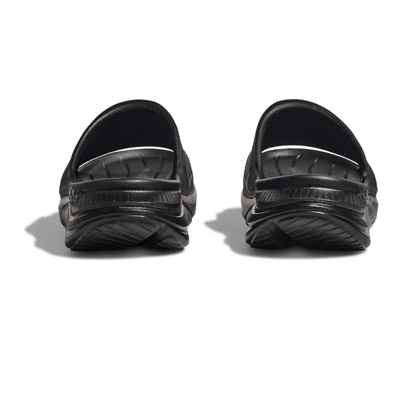 Hoka Ora Athletic Slide - Black White - UK4.5-2
