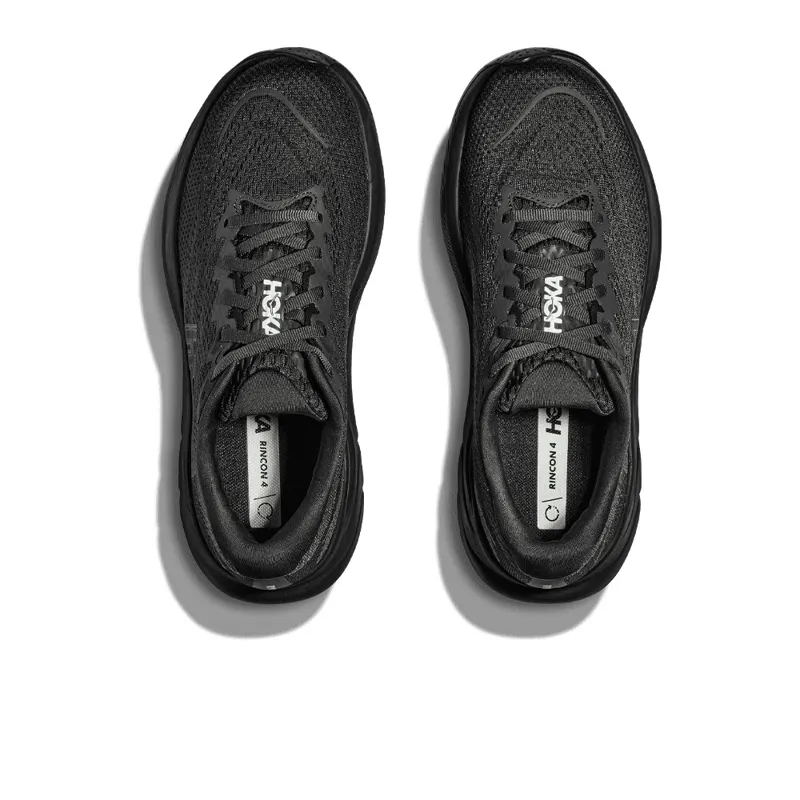 Hoka Rincon 4 Mens Road Running Shoes - Black-2