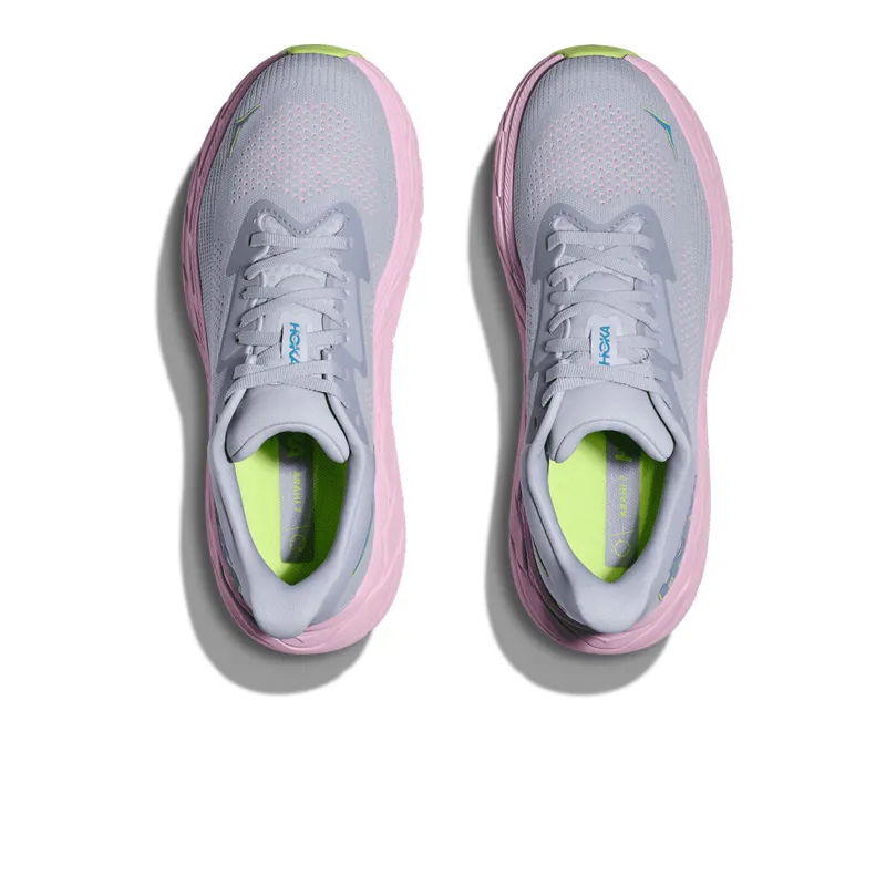 Hoka Arahi 7 Womens Road Running Shoe - Gull Pink Twilight-3