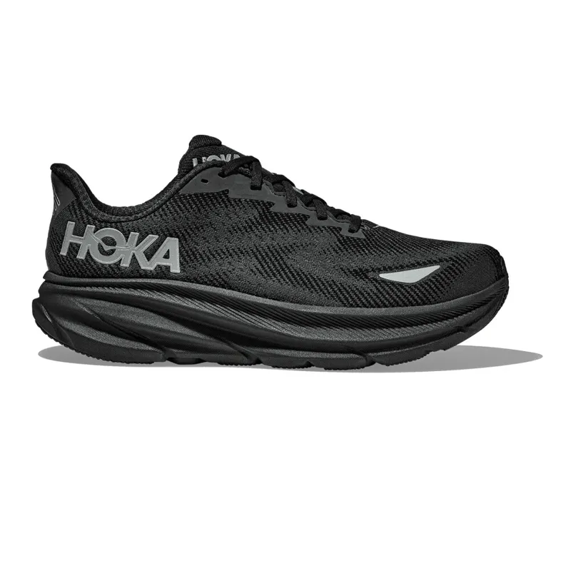 Hoka Clifton 9 GTX Womens Road Running Shoes - Black