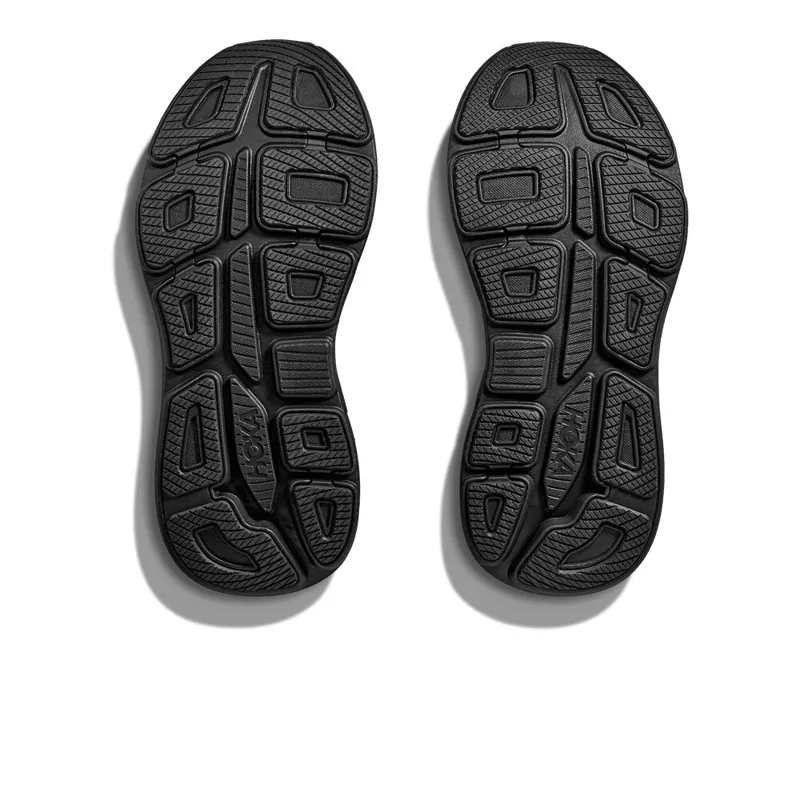 Hoka Bondi 9 Womens Road Running Shoes - Black-1