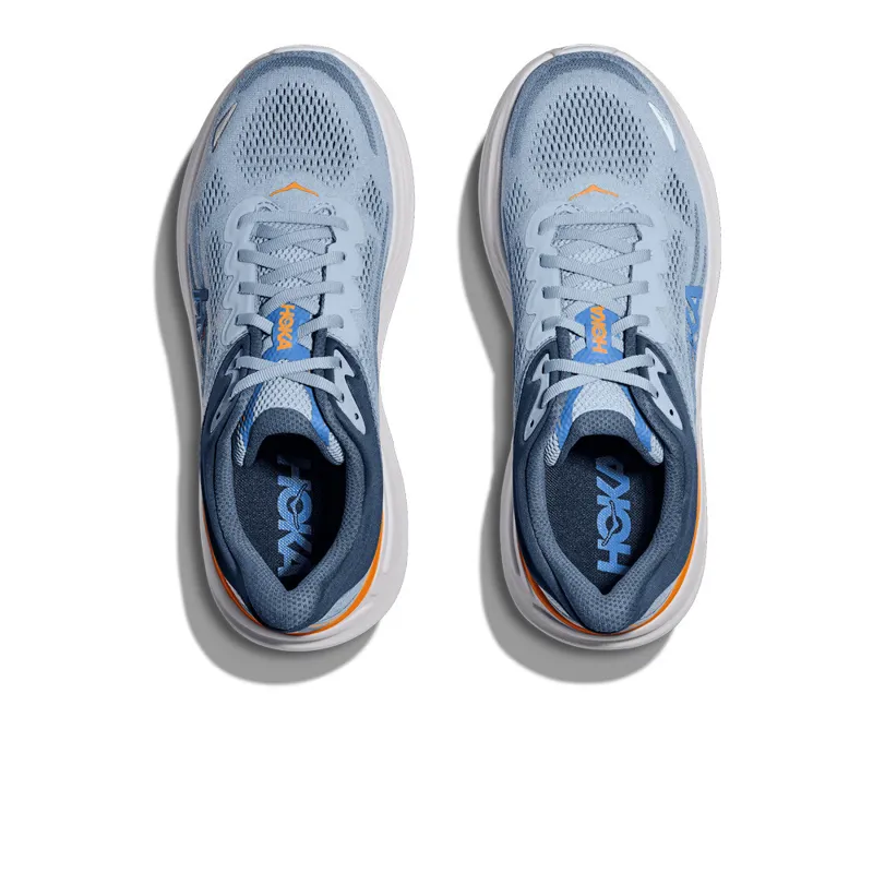 Hoka Bondi 9 Road Running Shoes - Drizzle Downpour-2