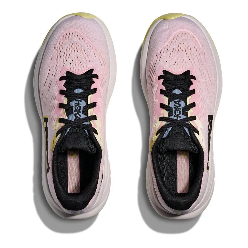 Hoka Rincon 4 Womens Road Running Shoe - Carnation Starlight Glow-3