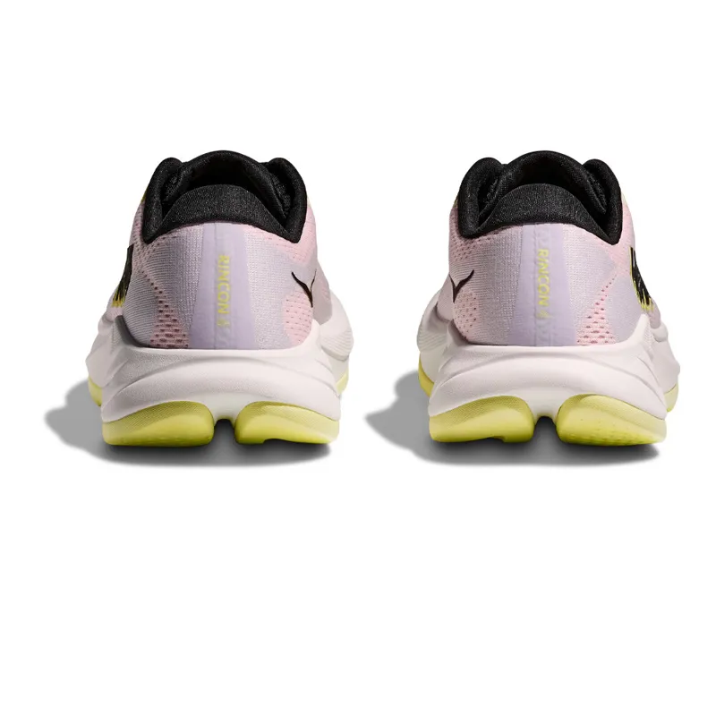 Hoka Rincon 4 Womens Road Running Shoe - Carnation Starlight Glow-4