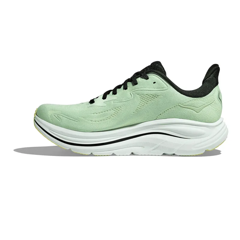 Hoka Clifton 10 Road Running Shoe - Mint Fluorite Luna Moth-4