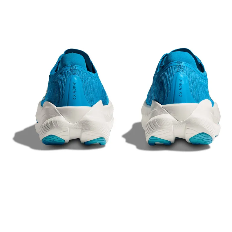 Hoka Mach X 2 Mens Road Running Shoes - Skyward Blue Electric Cobalt - UK9-3