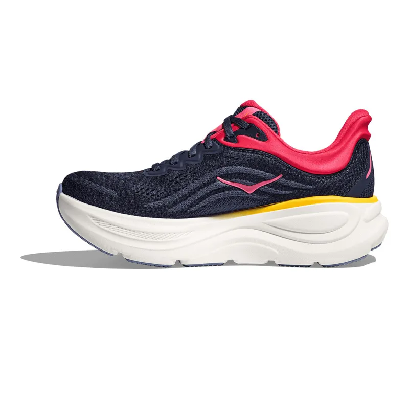 Hoka Bondi 9 Womens Road Running Shoes - Varsity Navy Nautical Dusk-4