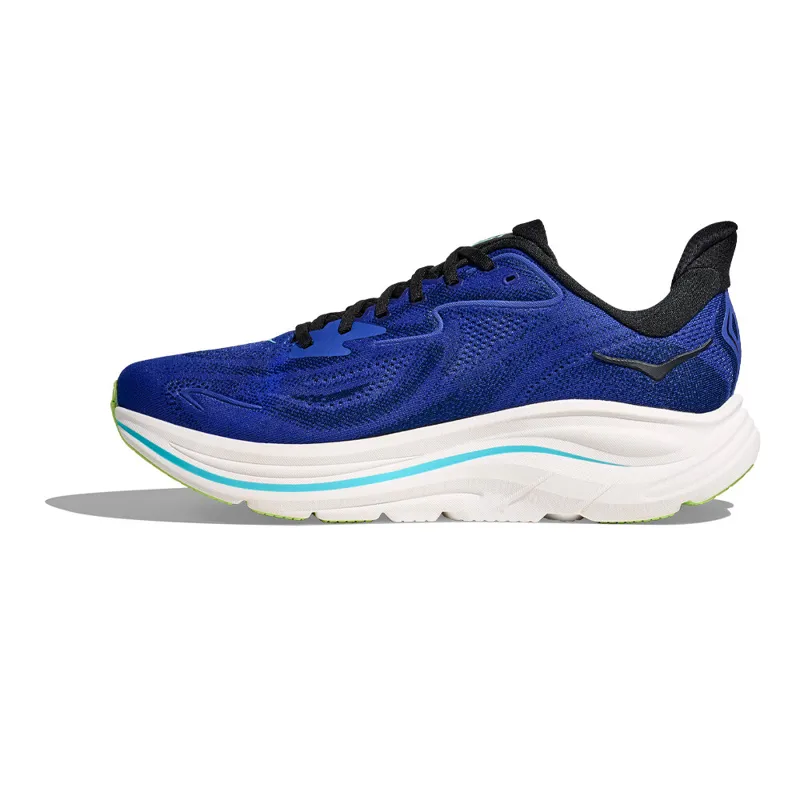 Hoka Clifton 10 Mens Road Running Shoe - Night Sky Midnight Blue-4