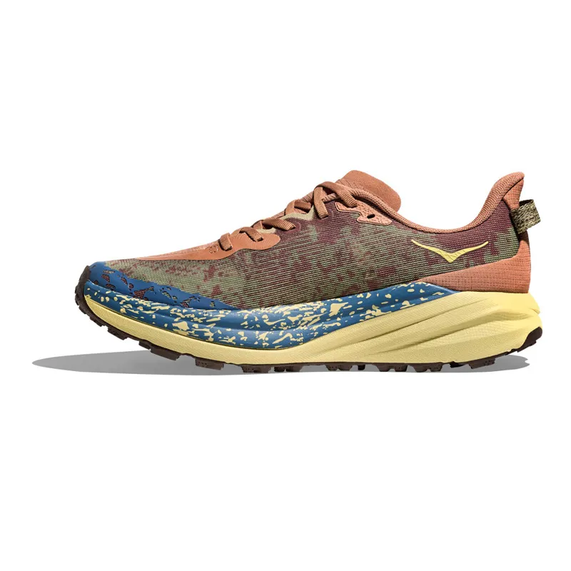 Hoka Speedgoat 6 Mens Trail Running Shoes - Maple Cardamom - UK8-4