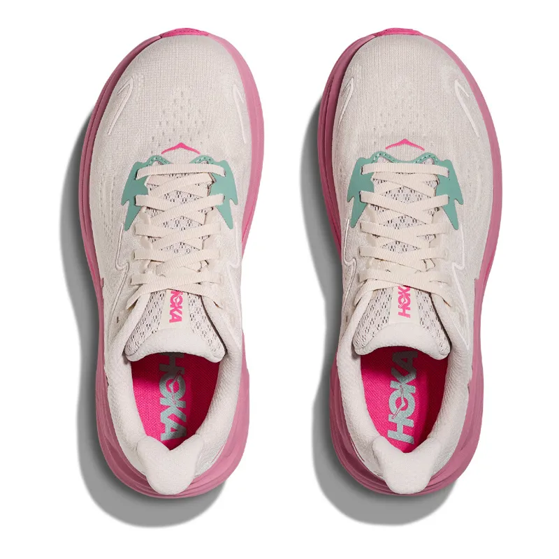 Hoka Clifton 10 Women's Road Running Shoe - Rose Cream Dried Rose-2