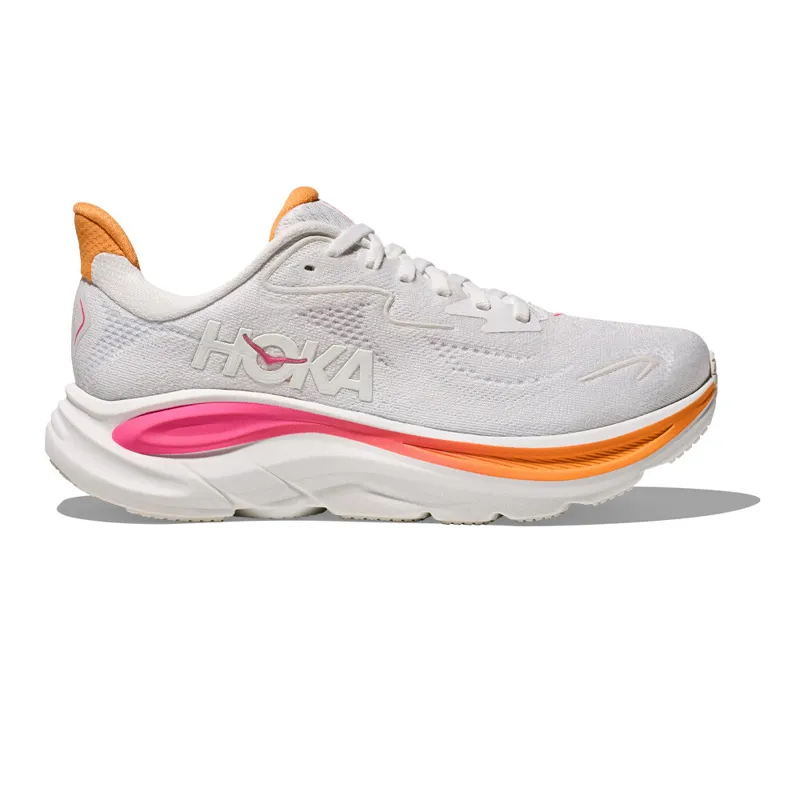 Clifton 10 Women's Road Running Shoe - White Electric Rose